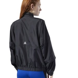 Reebok Meet You There Woven Jacke Damen - Schwarz - DE 702-VJF